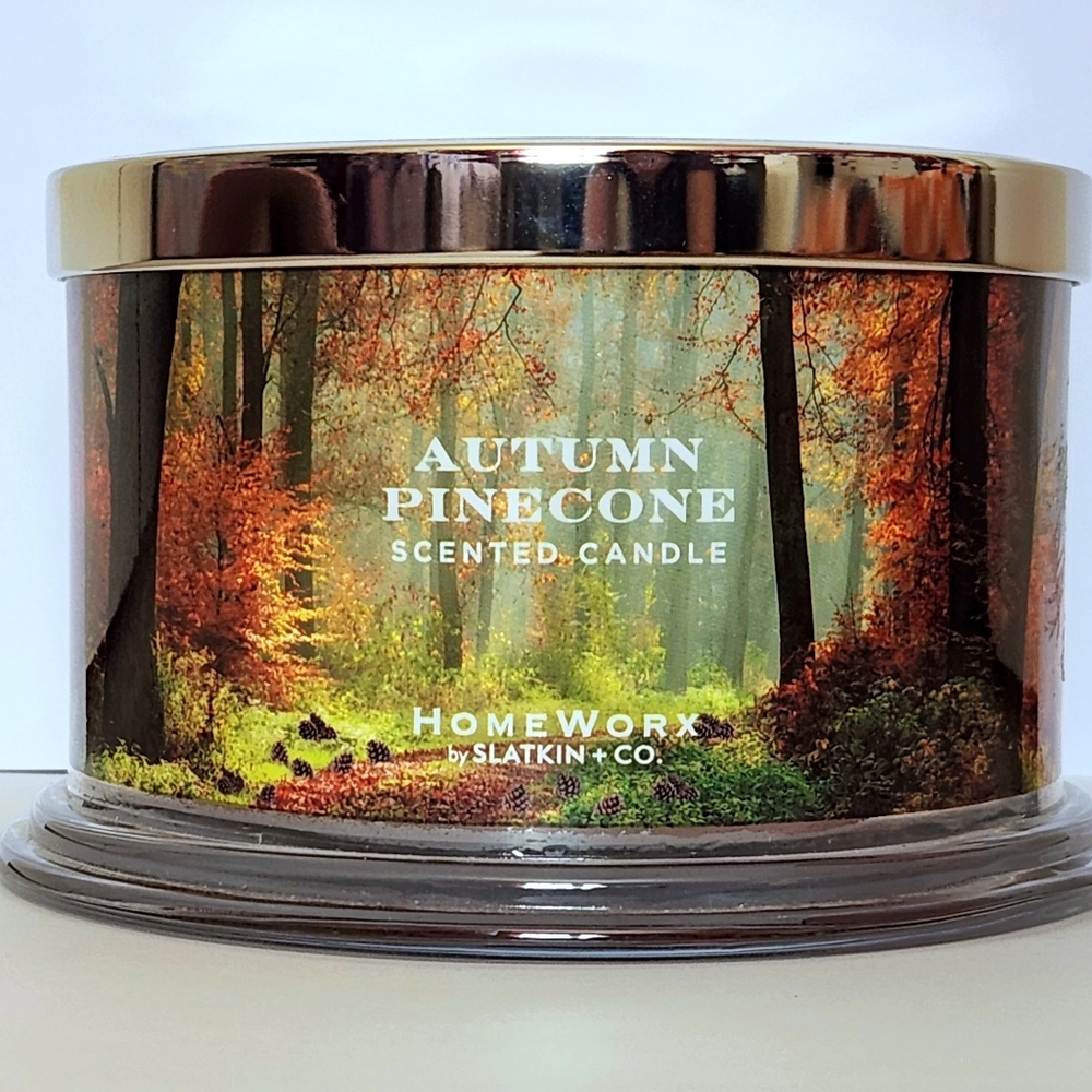 Homeworx Autumn Pinecone 4-Wick Candle